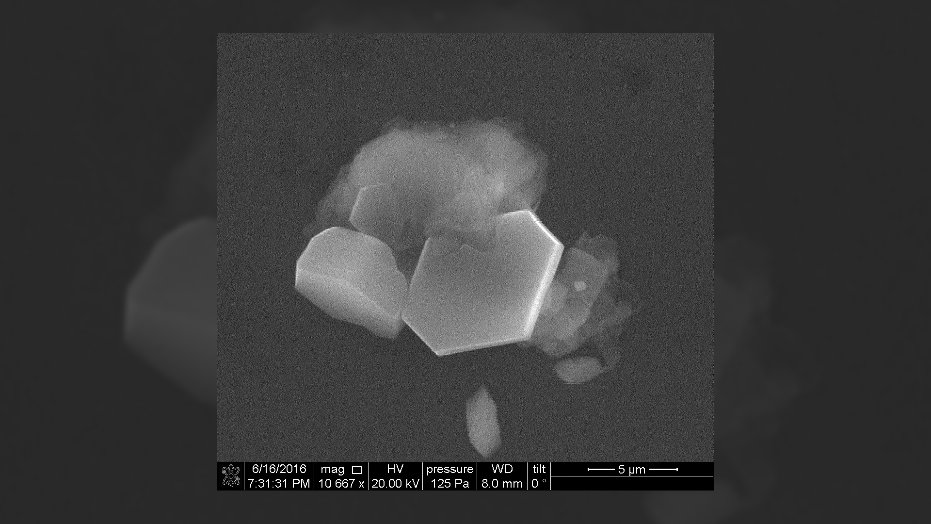Im Jahr 2016 erzeugten Wissenschaftler des Pacific Northwest National Laboratory Eiswolkenkristalle im Labor und nahmen dann Bilder des Prozesses durch ein Mikroskop auf, um die ersten Schritte der Wolkenbildung mit eisbildenden Partikeln zu visualisieren.