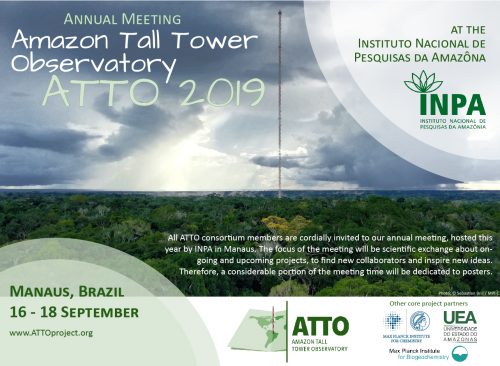 ATTO Meeting 2019 in Manaus on September 16 - 18