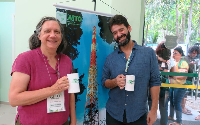 ATTO coordinators Sue Trumbore and Beto Quesada.
© ATTO team